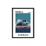 KARTPOST3R Spor Araba Tablo Poster No:0008 (Çerçeveli)