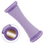 Kartterfly Plantar fasiit giderici rulo taşınabilir ayak masajı silindiri derin refleksoloji doku kas masajı ayak topuk ağrısı için, plantar fasiit giderici, yoga fitness yardımcıları (mor)