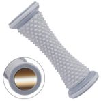 Kartterfly Plantar Fasiit Rahatlatıcı Rulo Taşınabilir Ayak Masajı Rulosu Derin Refleksoloji Doku Kas Masajı Ayak Topuk Ağrısı için, Plantar Fasiit Giderici, Yoga Fitness Yardımcıları (Gri)