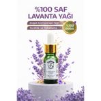 KARUM Lavanta Uçucu Yağ Orjinal %100 Saf ve Doğal Aromaterapi Yağı Cam Damlalıklı 10 mL