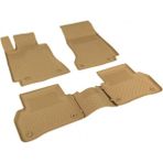 Karva Perflex 3D X-Mat Havuzlu Paspas Çeşitleri Bej Dacıa Sandero 2008-2013 3D X-Mat 5 Pcs