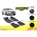 Karva Perflex 3D X-Mat Havuzlu Paspas Çeşitleri Bej Ford Focus Iıı 2012+ 3D X-Mat 5 Pcs - Gri