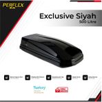 Karva Perflex Exclusıve Port Bagaj 500 Litre Siyah