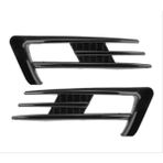 Karva Volkswagen Golf 7 Gtı Ön Tampon Bıçakları Piano Black 2012-2016
