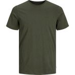 Karvon Bisiklet Yaka T-Shirt Haki Yeşil Renk Erkek Tişört