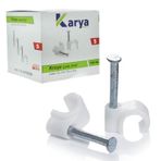 Karya 5 Numara 10 Mm Kroşe ( 100Lü Paket)( 2X4 - 4X4 Antigron Kablolar İçin)