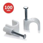 Karya 8 Numara 25 mm Çelik Çivili Kroşe (100'LÜ Paket) - Renkli