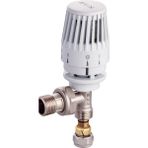 KAS 1/2 Jaklı Pex-B Termostatik Vana - beyaz