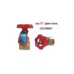 KAS 3/4" DN20 Şiber Vana 2'li Paket (Su Sayacı / Saati Vanası) - Cyber Valve