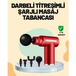 Kas Gevşetici Masaj Tabancası 4 Başlık Ve Ayarlanabilir Hız FRTKGT25DYMXUCZZZ1935MASAJ-2