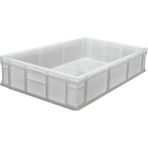 Kasacım Plastik Pizza Pide Hamur Teknesi & Kasası P40X60X10 Beyazp - 40 x 60 cm