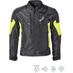 Kasaı 4 Mevsimlik Korumalı Motosiklet Montu Siyah Neon Sarı – Su ve Rüzgar Geçirmez - XL - Siyah - Neon Yeşil