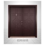 Kasataş Kurşun Geçirmez Çelik Kapı Çift Kanatlı 22014626CM 2 9