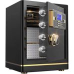 Kasataş Mücevher Kasası Elektronik Şifreli Çelik Para Kasası 45X