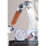 Kaşbaşı Home % 75 Su Tasarruflu Boncuklu Iyon Stres Azaltıcı Banyo Duş Başlığı - Renkli