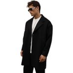 Kaşe Erkek Kaban Siyah - XL