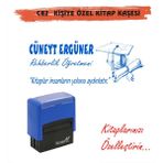 Kaşem Öğretmenlere ve Kişiye Özel Kitap Mühürü Kitap Kaşesi C82