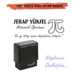 Kaşem Öğretmenlere ve Kişiye Özel Kitap Mühürü Kitap Kaşesi C85