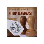 kaşematik Eg17 Öğretmen Tasarımı Kitap Damgası