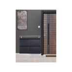 KASER 2+2 Metal Ayakkabılık Antrasit