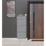 Kaser Metal 3 Lü Ekstra Gri