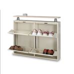 Kaser Metal Krem Ayakkabılık 2+2
