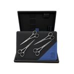Kasho Kuaför ve Berberlere Özel Mıknatıslı Premium Set Makas Çantası