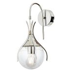 Kasım Aplik E27 12w 13x18cm Metal Krom Avonni-ap-1766-1k Kaplama