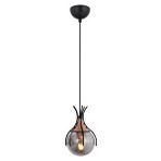 Kasım Modern Avize E27 12w 13cm Metal Siyah Avonni-av-1766-1bsy Boyalı