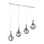 Kasım Modern Avize E27 48w 70x13cm Metal Krom Avonni-av-1766-4ky Kaplama
