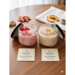 Kasımoğulları Concept Doğal Soya Mum El Yapımı Kokulu Mum – Uzun Süre Yanan, Dekoratif Cam Kavanoz Mum (Çilek, Lavanta, Portakal, Guava Seçenekli) - Blassom