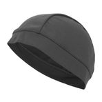 Kask Altında - Delaman Bone Kış ve Yaz Hızlı Kuruyan Rüzgarlık Kask ve Şapka Astar Dış Mekan Sporları Bisiklet Motosiklet Yürüyüş Kamp Kadın Erkek Çocuklar için (Renk: Gri)