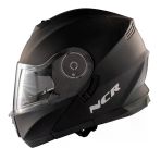 Kask Çene Açılır Visörlü A Kalite 162 Ece Belgeli- Mat Siyah