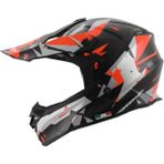 Kask Fullface Chaos Sway Neon Siyah-Kırmızı Xxl - 2XL - Siyah - Kırmızı