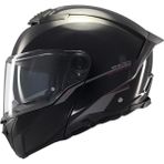 Kask Mt Atom 2 A1 Çene Açılır Parlak Siyah
