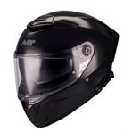 KASK MT FF18SV THUNDER 4 SV PURE A1 PARLAK SİYAH FULL FACE (KAPALI KASK)