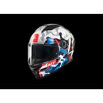 Kask mt Stınger Yozu A7 Parlak Mavi/beyaz