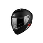 Kask Mt Thunder 4 Sv Solid A1 Matt Black Seffaf Vizor