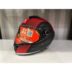 Kask Mt Thunder 4 Sv Tears B5 Mat Siyah/Kırmızı - Mat Siyah - Kırmızı