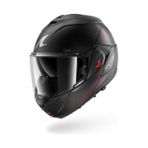 Kask Shark Oxo Sp Lyne Mat Çene Açılır Siyah - XL