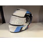 Kask Shıro Discover Spower Parlak Beyaz/mavi/lacivert - XL