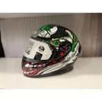 Kask Shıro Katana Sv Joker Kırmızı/yeşil/beyaz - XL