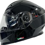 Kask Sway 926 Parlak Siyah Çene Açılır