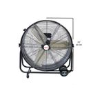 Kaşkar / Taflan Taflan Kaşkar FLD-600 Sanayi Tipi Yer Vantilatörü 60 CM