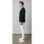 Kaşkorse Uzun Kollu Basic T-Shirt Body - Siyah - M