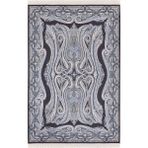 Kaşmir Halı İpek Moroccan Blue 160x230cm Halı Salon Halısı - 160 x 230 cm - Mavi