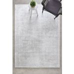 Kaşmir Halı Sare Bordure Beige Yıkanabilir Kaymaz Taban 120x180 cm Halı