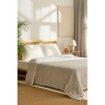 Kaşmir Home Favlo Çift Kişilik Jakar Muslin Pike Gri Gri