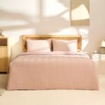 Kaşmir Home Freya Su Yolu Çift Kişilik Yatak Örtüsü Pudra - 230 x 240 cm