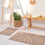 Kaşmir Home Gustav 60x90-40x60 cm Bej Paspas